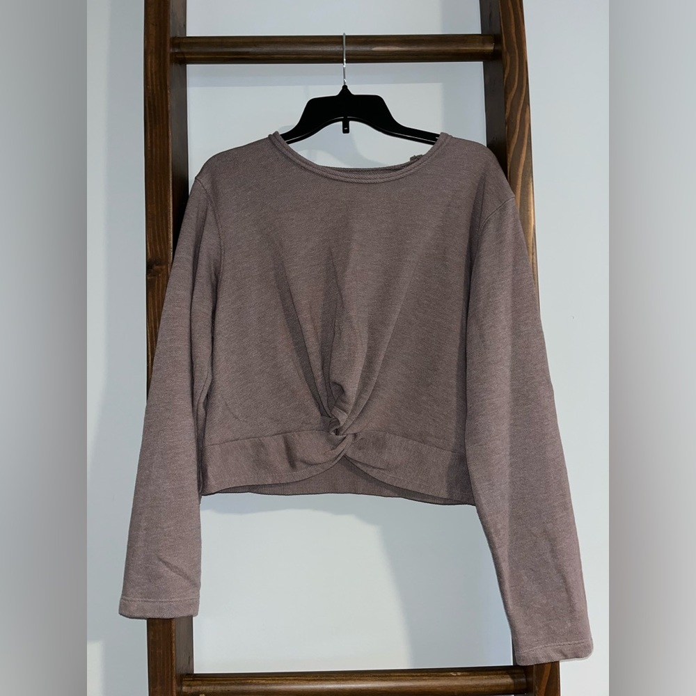 Aerie cropped sweatshirt